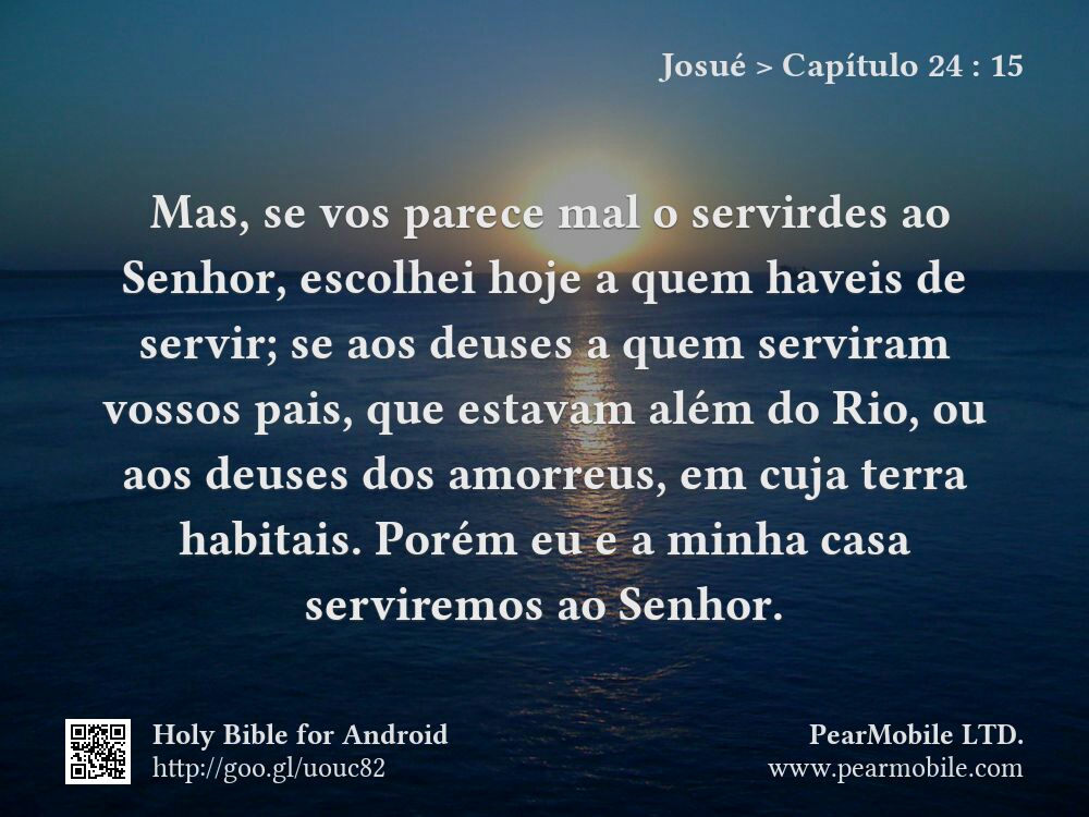 Josué, Capítulo 24:15